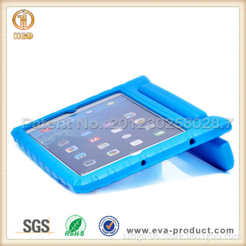 Handle grip design eva foam light weight shockproof tablet case for apple ipad 5 case